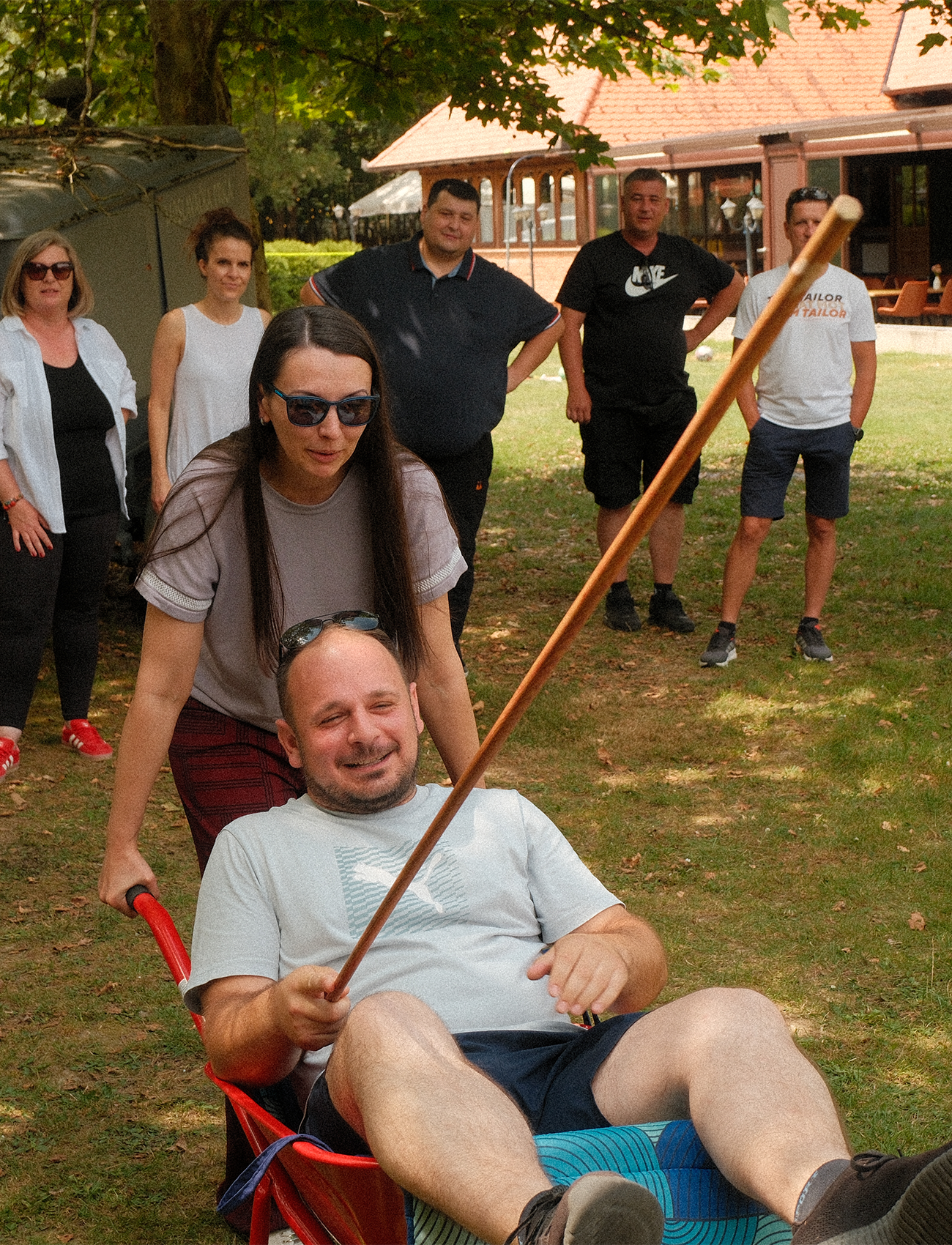 Utrka s tačkama na team buildingu